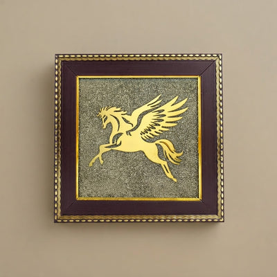 Flying Horse pyrite frame, Vastu remedy for success