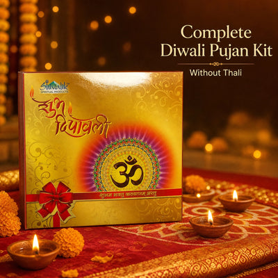 Diwali Pujan Samagri Kit (Gold Edition) – Complete 40-Item Set for Lakshmi Puja