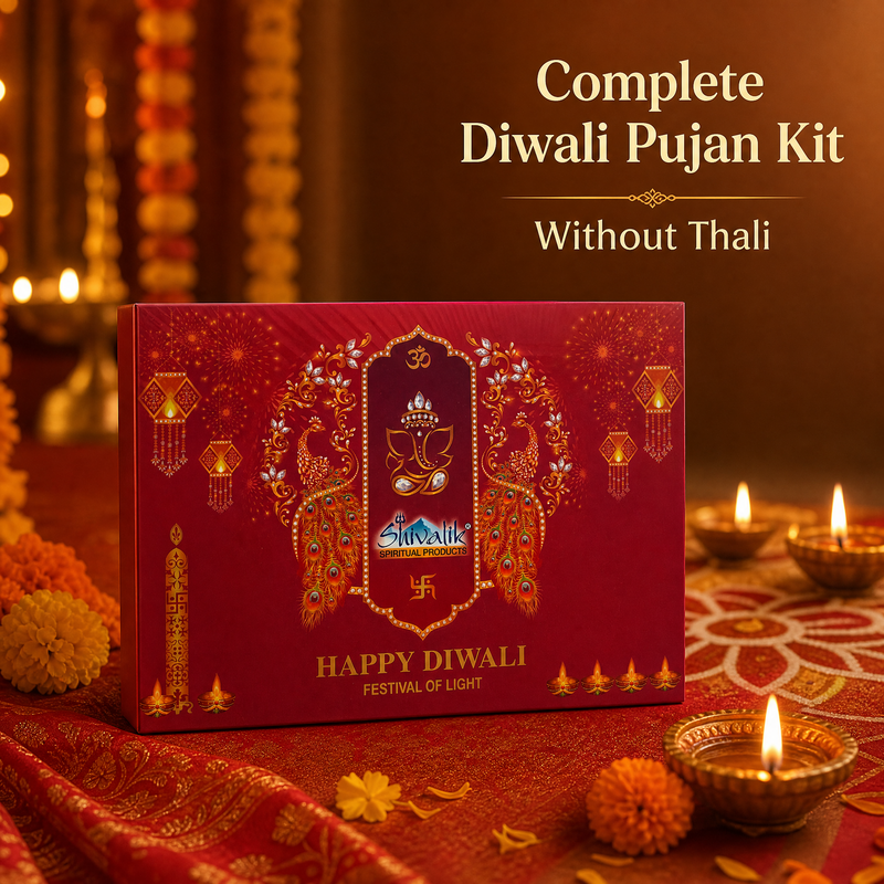 Diwali Pujan Samagri Kit (Large Edition) – Complete 35-Item Set for Lakshmi Puja