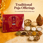Diwali Pujan Samagri Kit (Large Edition) – Complete 35-Item Set for Lakshmi Puja