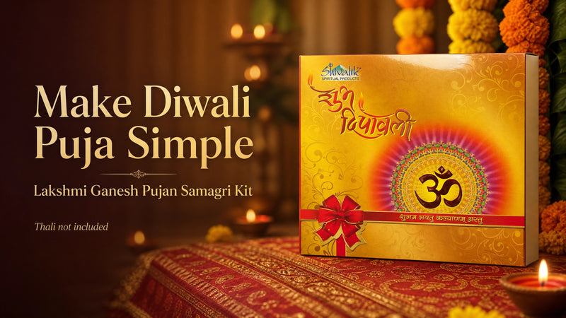 Diwali Pujan Samagri Kit (Gold Edition) – Complete 40-Item Set for Lakshmi Puja