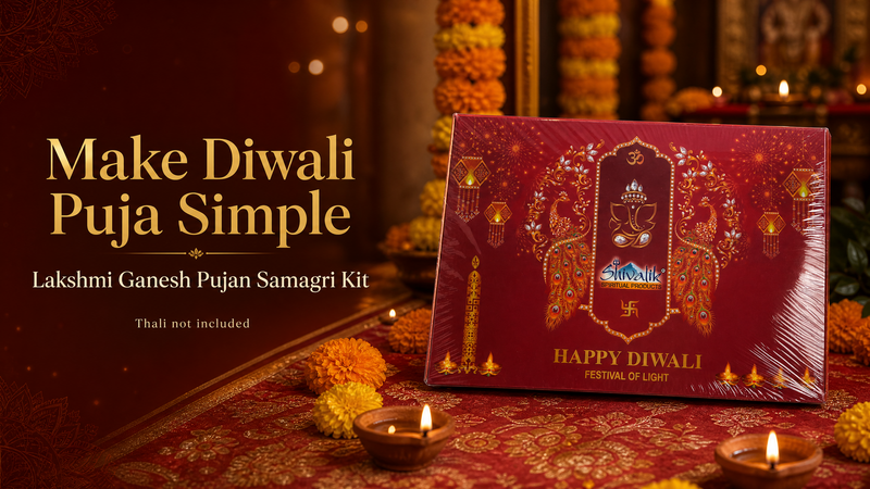 Diwali Pujan Samagri Kit (Large Edition) – Complete 35-Item Set for Lakshmi Puja